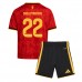Belgia Alexis Saelemaekers #22 Hjemmedraktsett Barn VM 2026 Korte ermer (+ Korte bukser)